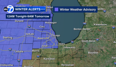 Chicago weather tomorrow: Chicago snow in weather forecast prompts Winter Weather Advisory, could impact road conditions