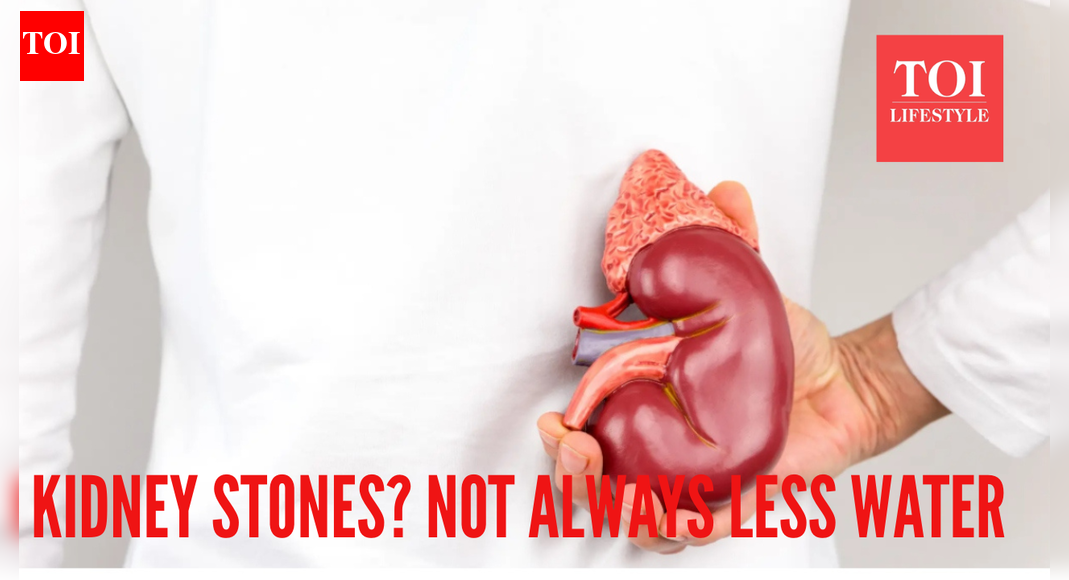 Kidney health alert: Low water intake is not the only reason behind kidney stones, warns nephrologist, reveals hidden causes |