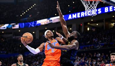 Thunder's Shai Gilgeous-Alexander (elbow) out vs. Jazz