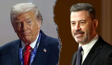 Trump swipes at Jimmy Kimmel while honoring Kennedy Center receipients