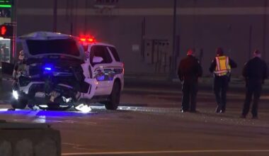 Suspected DUI driver cited after crashing into Phoenix PD cruiser