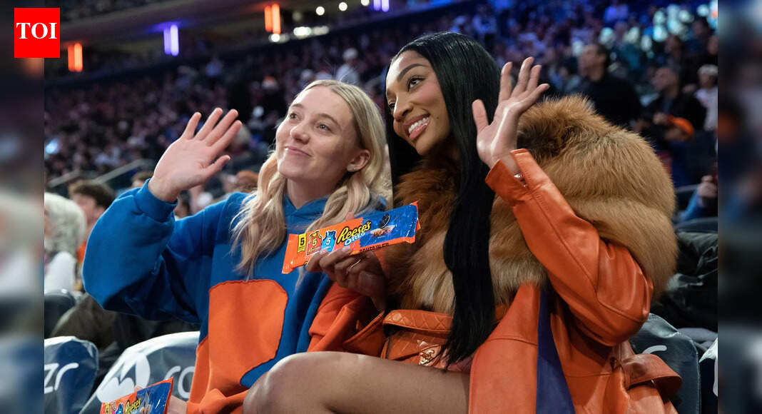 WNBA stars Paige Bueckers and Angel Reese steal spotlight with dazzling courtside appearance at New York Liberty–Orlando Magic game | NBA News