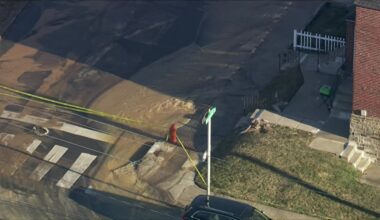 Water main break leaves dozens without service in Northeast Philadelphia