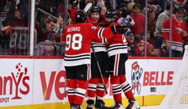 Connor Bedard scores 19th goal as Blackhawks blank Rangers 3-0