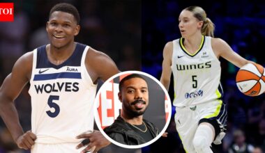 Anthony Edwards joins Kevin Durant’s elite list featuring WNBA star Paige Bueckers and Michael B. Jordan | NBA News