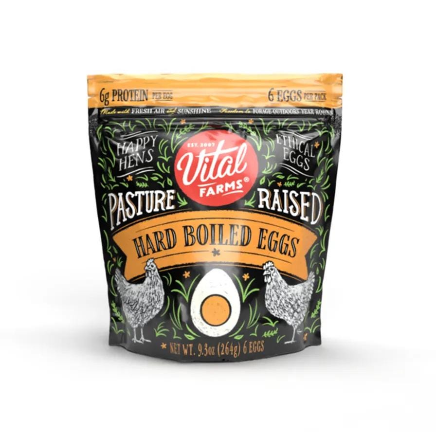 Vital Farms Pasture Raised Hard Boiled Eggs
