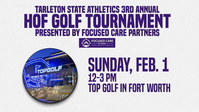 Tarleton State Athletics to host 3rd Annual Hall of Fame Golf Tournament, presented by Focused Care Partners, February 1 in Fort Worth