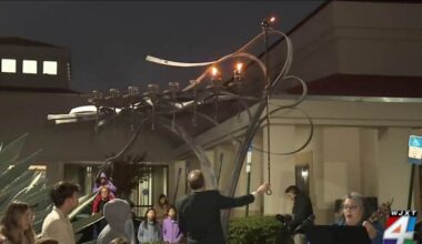 Jewish community in Jacksonville celebrates Hanukkah amid heightened security after Australia shooting