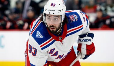 Rangers bench Mika Zibanejad after missed team meeting