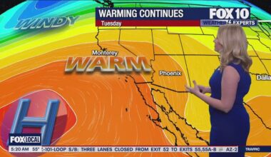 Arizona weather forecast: Warmer-than-normal December conditions continue