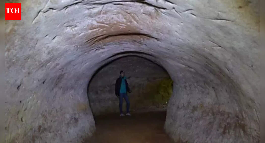 Huge underground tunnels found in South America were not made by humans; footprints point to an animal | World News