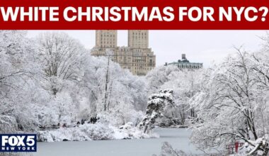 Will New Yorkers see a white Christmas in 2025?