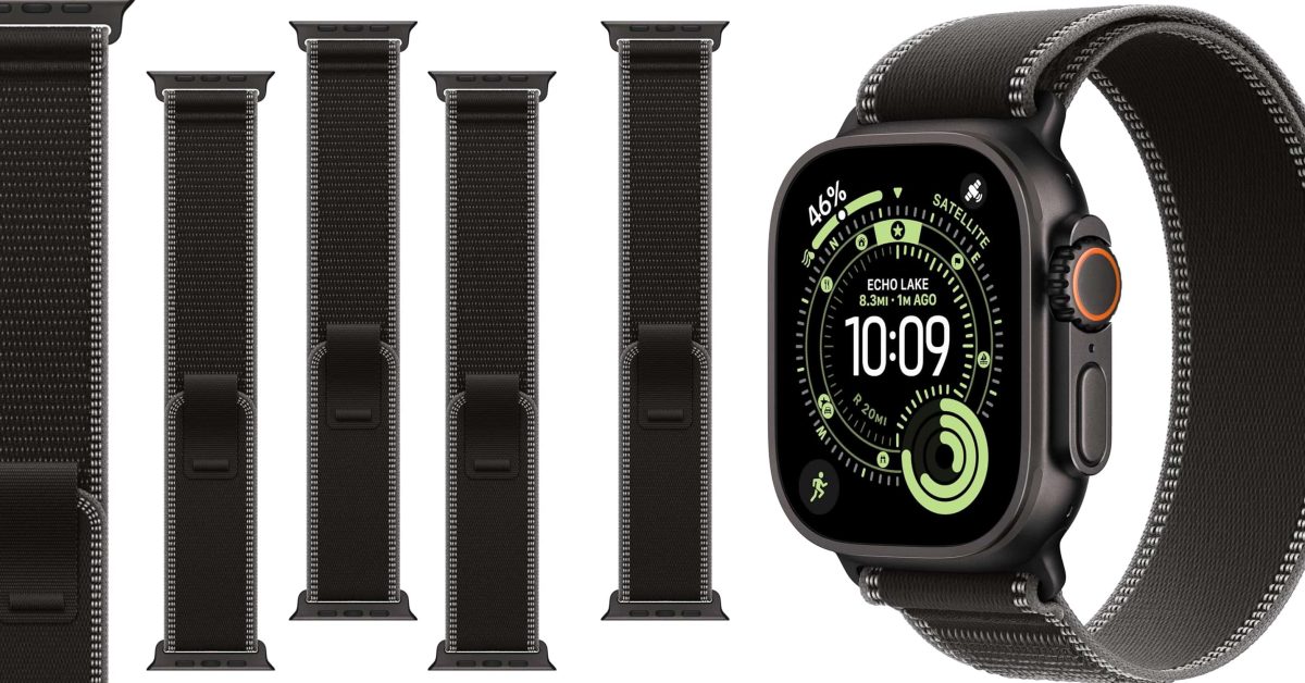 Apple's 2025 black Trail Loop just dropped to the Amazon all-time low