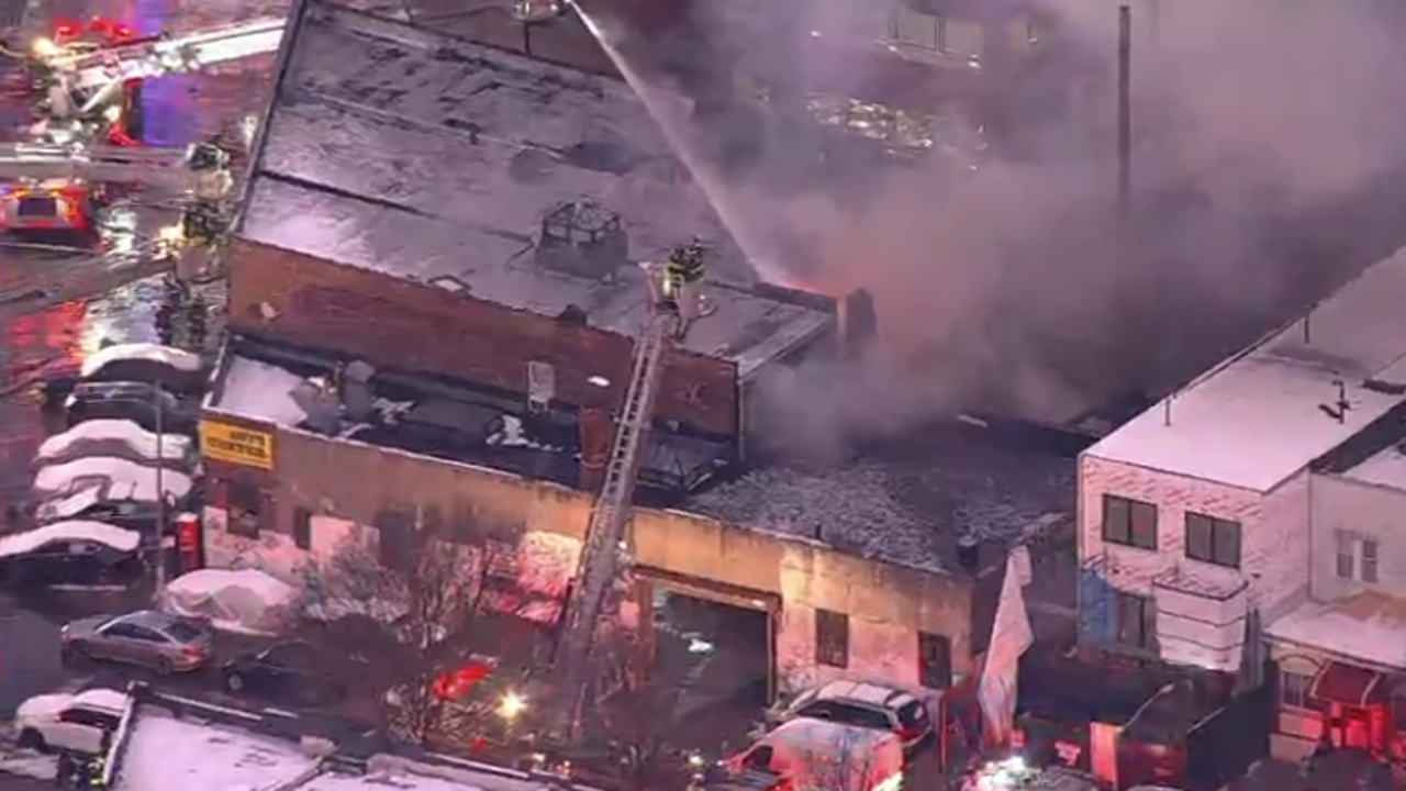 Bakery fire in Brooklyn leaves 4 injured