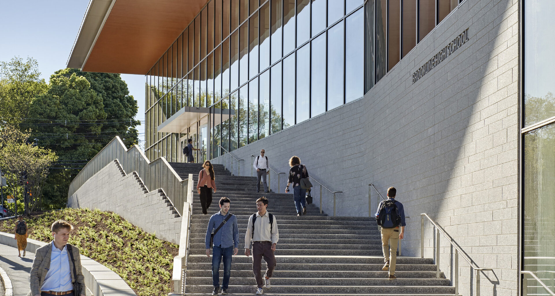Brookline High School - 22 Tappan Building / William Rawn Associates