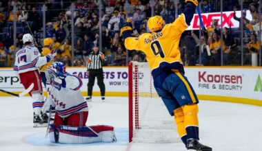 Shorthanded Rangers struggle mightily again in loss to Predators