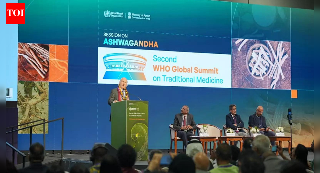 Ashwagandha gets global health focus at WHO summit in Delhi | India News
