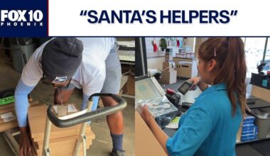 Ahead of Christmas, workers move fast to deliver packages