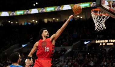 Blazers pull within one with 38 seconds left, but Magic hang on for 110-106 victory