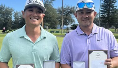 Arakaki of Keaʻau, Downie of Hilo qualify for 2nd year in row for U.S. Amateur Four-Ball championship : Big Island Now