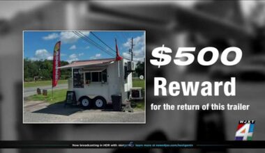 Jacksonville food truck owner’s trailer stolen on Christmas, community offers reward