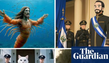 From shrimp Jesus to erotic tractors: how viral AI slop took over the internet | Artificial intelligence (AI)