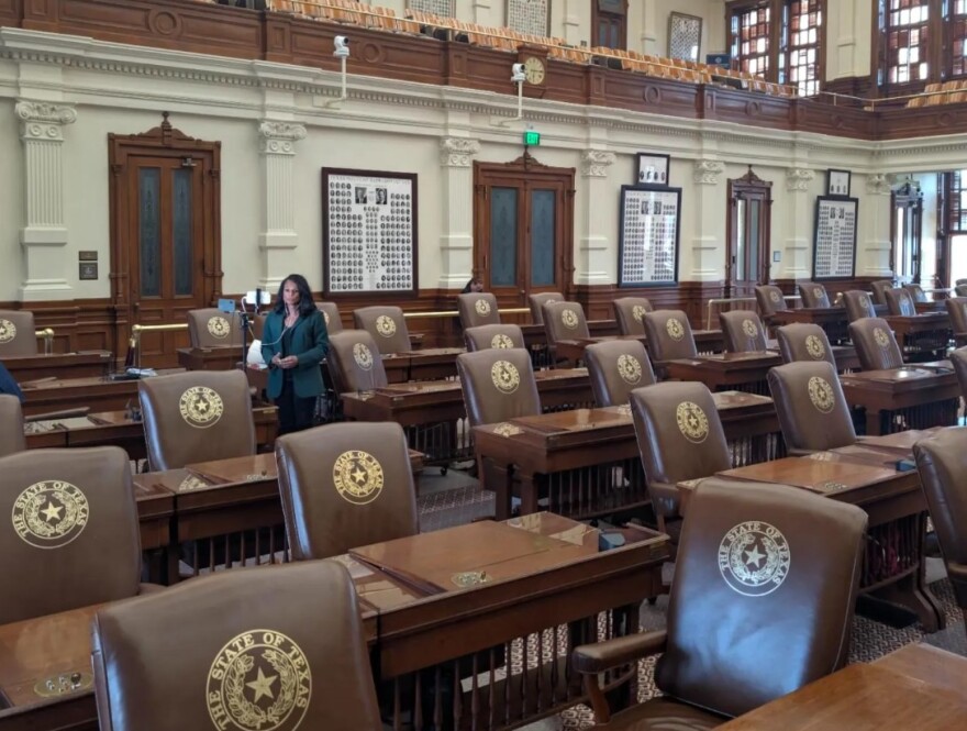 Texas House Rep. Nicole Collier, D-Fort Worth, says she refuses to ask for permission to leave the chambers, which would mean agreeing to round-the-clock monitoring by state troopers.