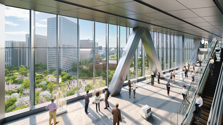 A Smart City Prototype in Japan: PLP Architecture Breaks Ground on the First Tower of Tokyo Cross Park - Image 4 of 15