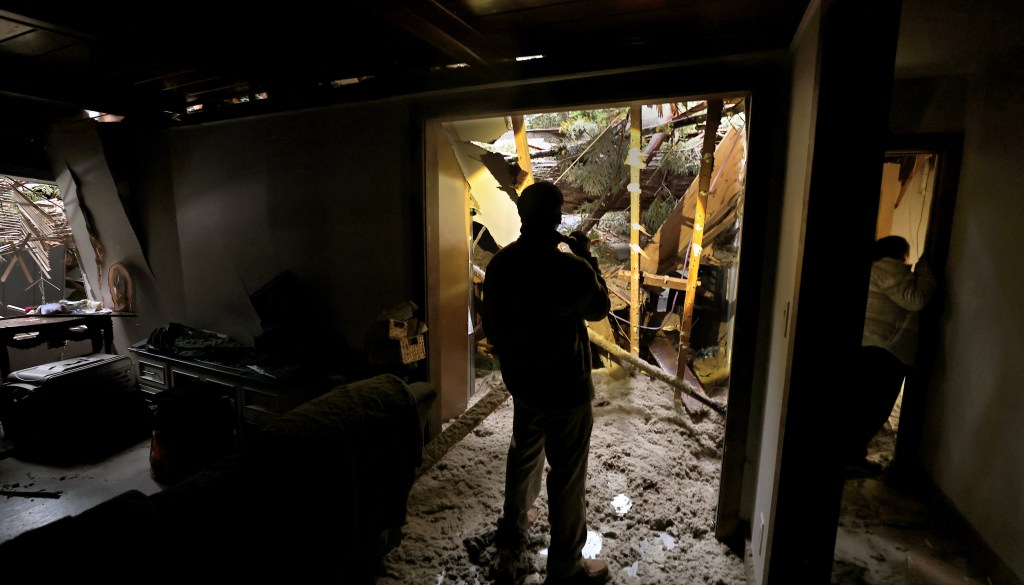 Guerneville family 'doing good, for sure' after tree destroys home during storm