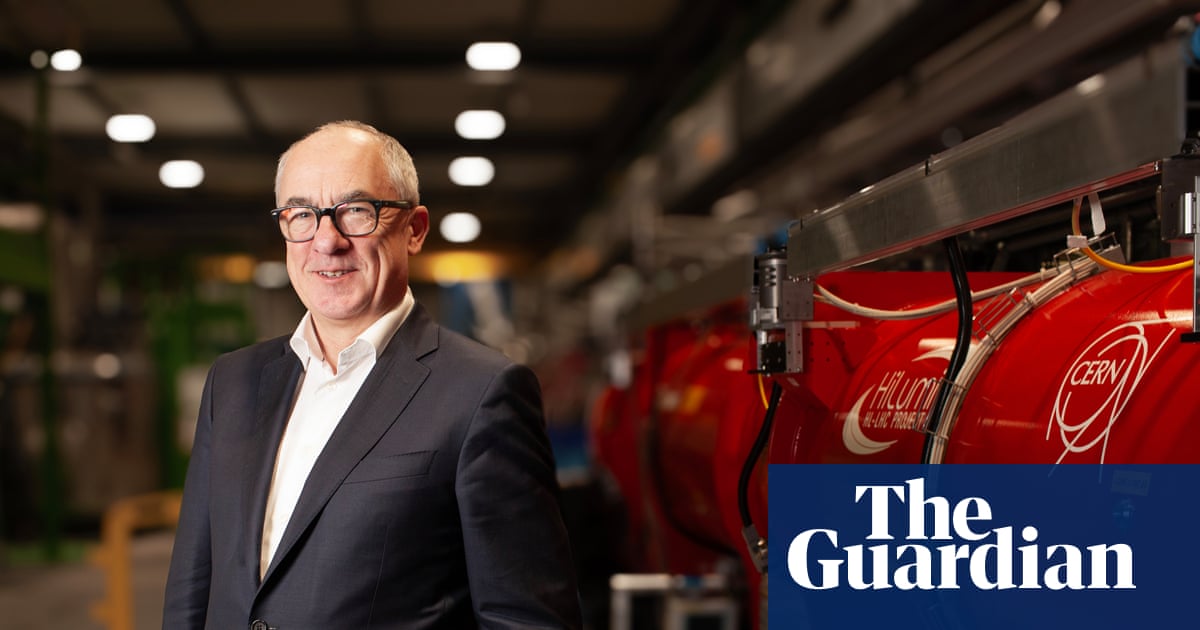 The man taking over the Large Hadron Collider – only to switch it off | Cern