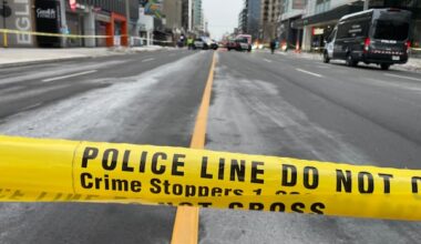 Woman dead after being struck by 2 vehicles in midtown Toronto