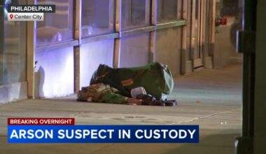 Man in custody following a series of arson fires in Center City Philadelphia