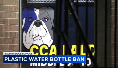 Philadelphia middle school bans disposable plastic water bottles