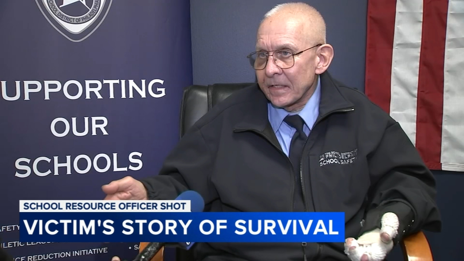 Philadelphia school officer shot 11 times shares harrowing account of attack, survival