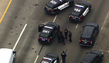 Houston police investigating crash, carjacking after shots fired along Gulf Freeway, department says