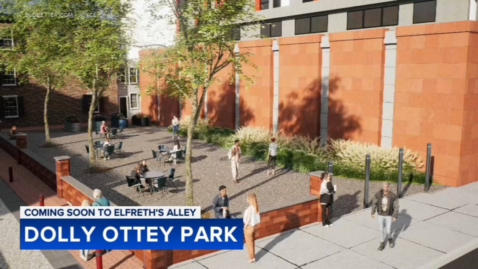 Plans approved for Dolly Ottey Park at historic Elfreth's Alley