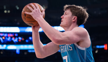 NBA: Kon Knueppel hits 5 3-pointers, scores 21 points to lead Charlotte Hornets past Toronto Raptors, 111-86
