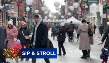 Old City 'sip and stroll' boosts holiday business