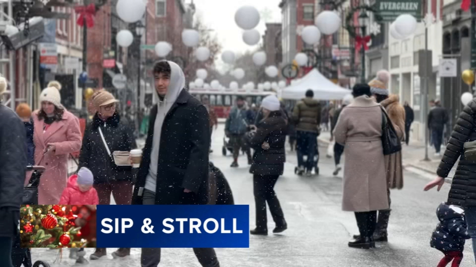 Old City 'sip and stroll' boosts holiday business