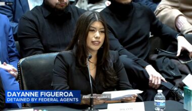 Chicago woman Dayanne Figueroa testifies in Washington, DC about being dragged out of car by federal agents in viral video
