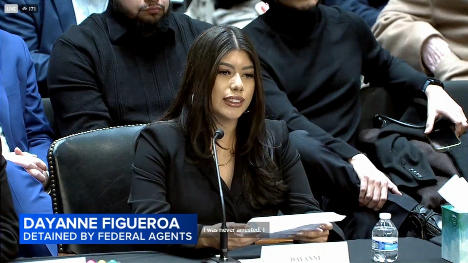 Chicago woman Dayanne Figueroa testifies in Washington, DC about being dragged out of car by federal agents in viral video