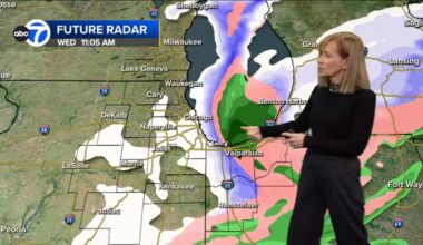 Chicago, Illinois weather forecast: Snow, wind forecast to make messy AM commute