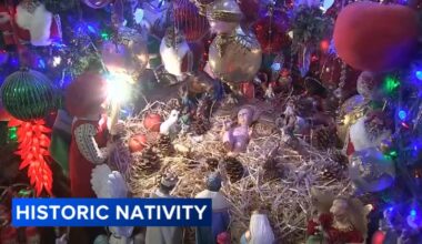 Chicago Christmas: Nativity scene passed down through generations draws crowds to Fluvia Reyes' home in Hollywood Park