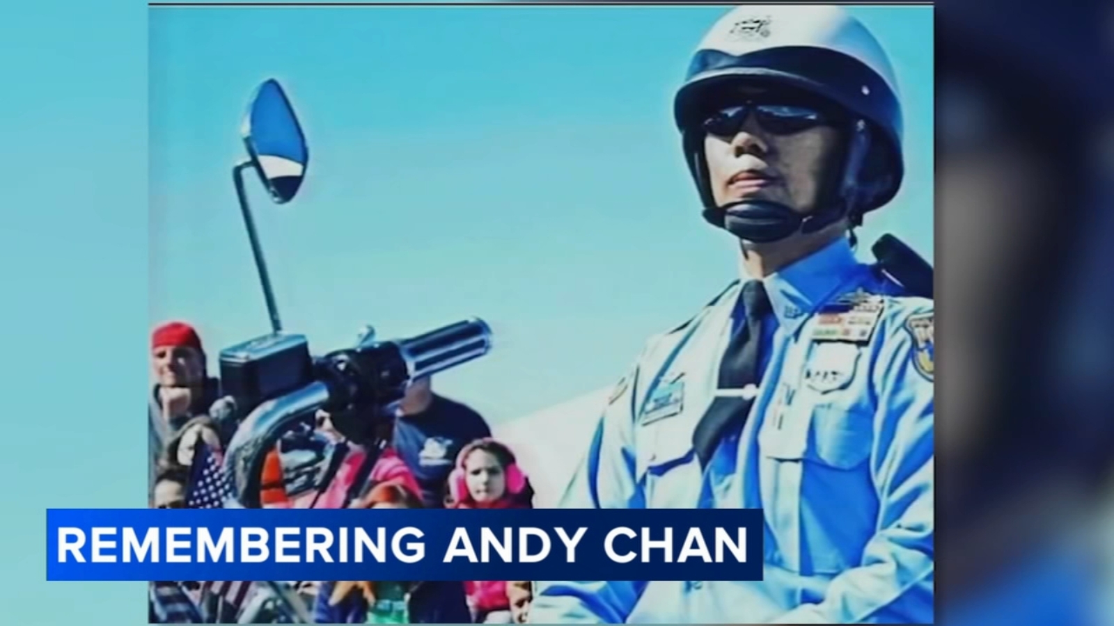Community gathers to honor fallen Philadelphia Officer Andy Chan at annual block party