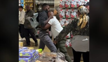 Brawl inside downtown Los Angeles Whole Foods caught on video