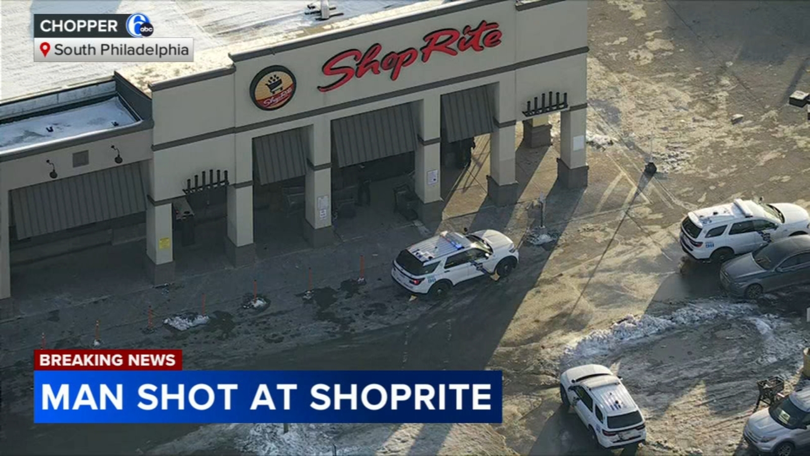Man shot inside entrance of South Philadelphia ShopRite on Oregon Avenue