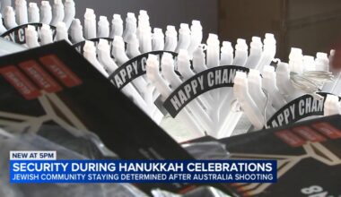 Australia shooting: Chicago Jewish community holds menorah car parade for Hanukkah 2025 in wake of mass shooting at Bondi Beach