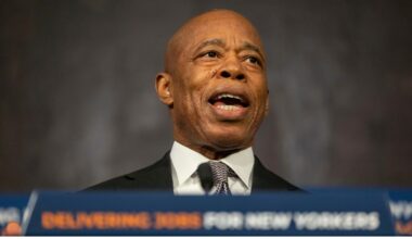 NYC Mayor Eric Adams holds end-of-administration news conference, buries time capsule at City Hall