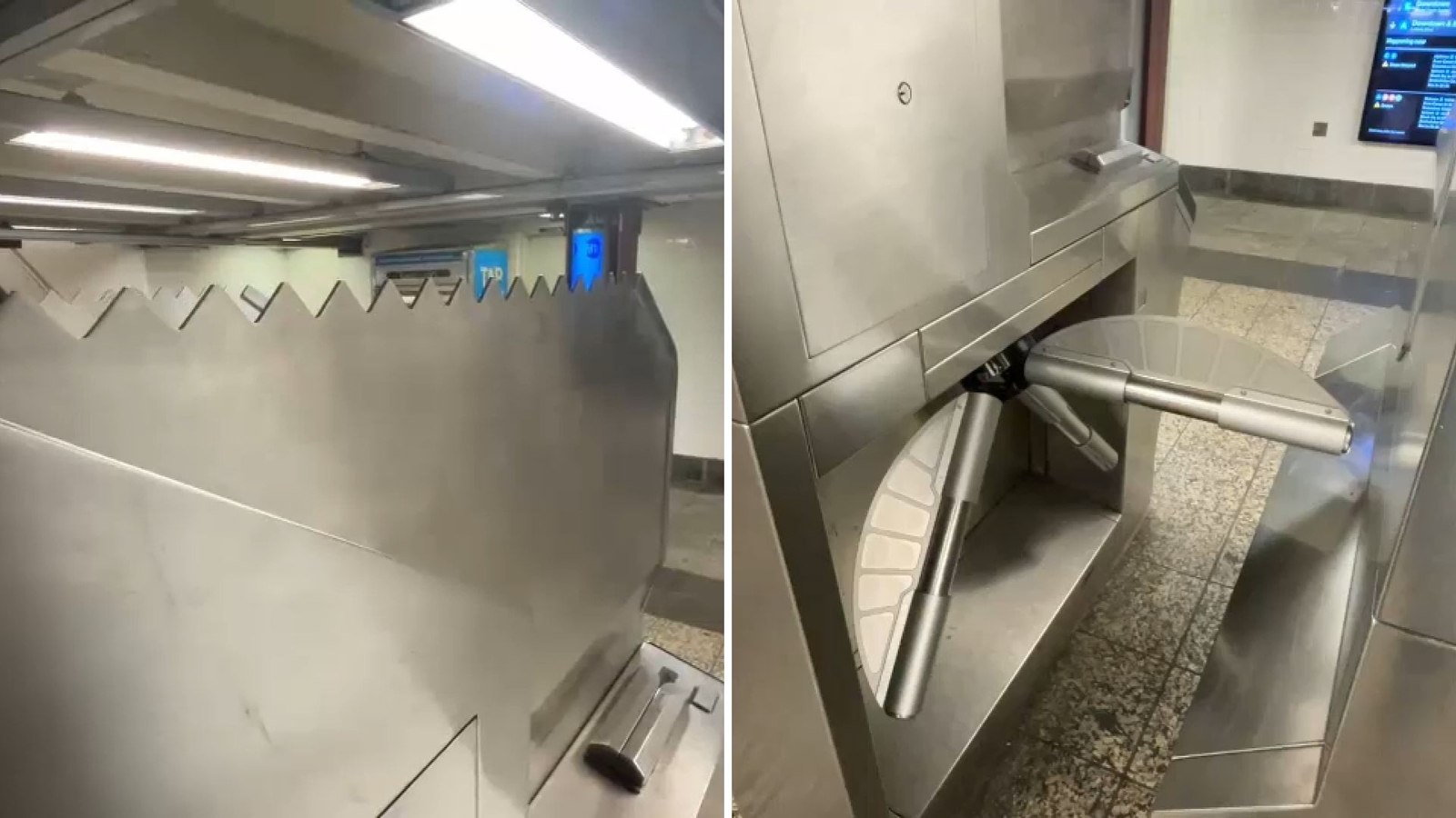 MTA to install spikes and paddles on turnstiles at all NYC subway stations as barrier for fare evaders