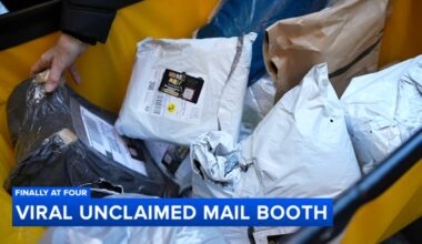 Unclaimed packages booth brings surprise shopping to Philly's Christmas Village